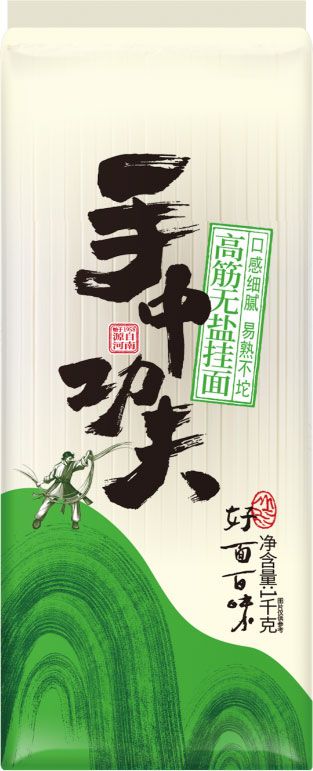 高筋无盐挂面